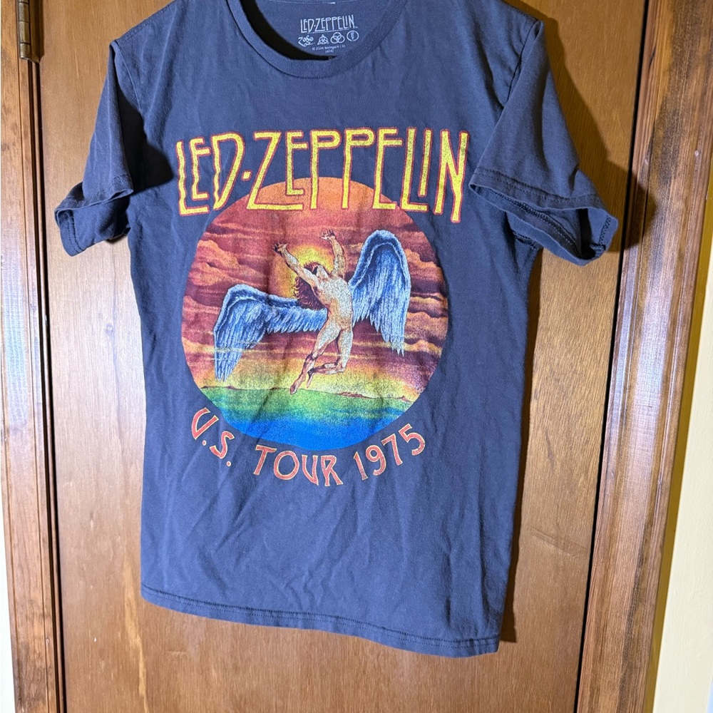 Women’s Rehab Led Zeppelin Graphic T-Shirt *flawed* - Picture 1 of 4
